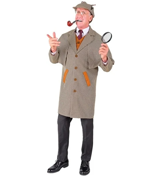 Detective kostuum Bram Sherlock Holmes