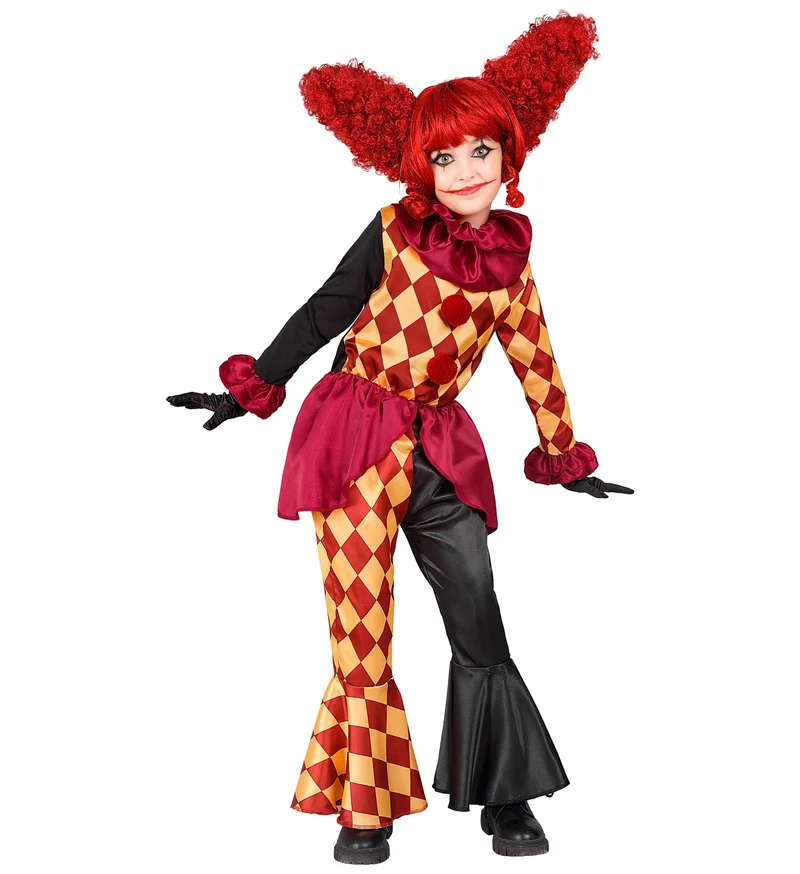 Horror clown kostuum Sara meisjes