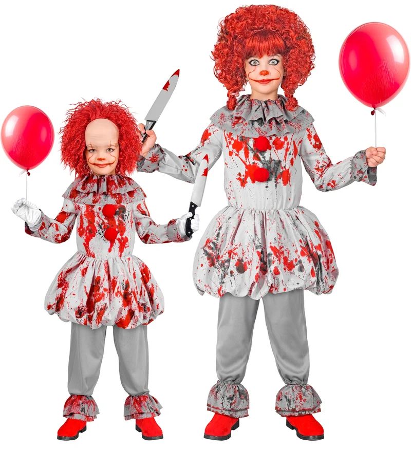 Vintage killer clown kostuum Guus kinderen