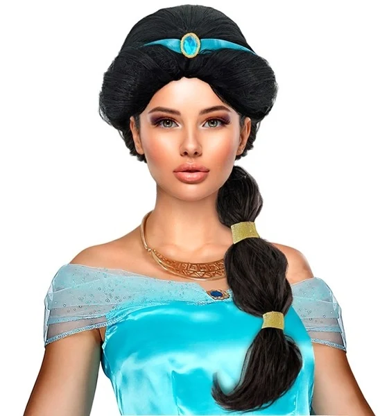 Pruik arabische prinses Jasmine