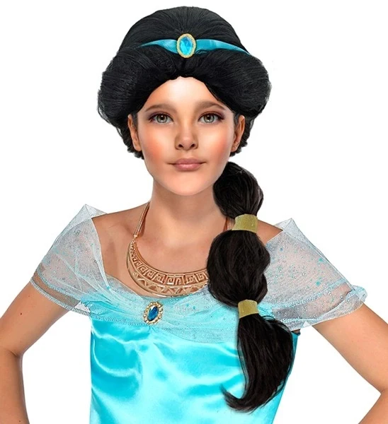 Pruik arabische prinses kind Jasmine
