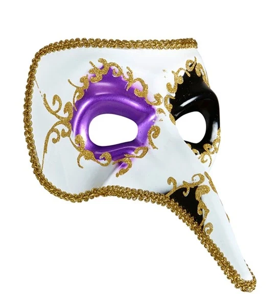Venetiaans masker met lange neus Venice