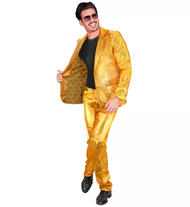 Kostuum goud suit