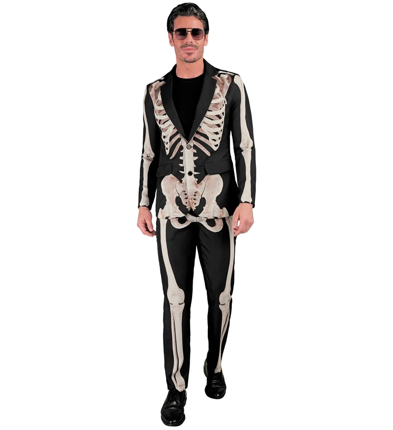 Kostuum skelet halloween