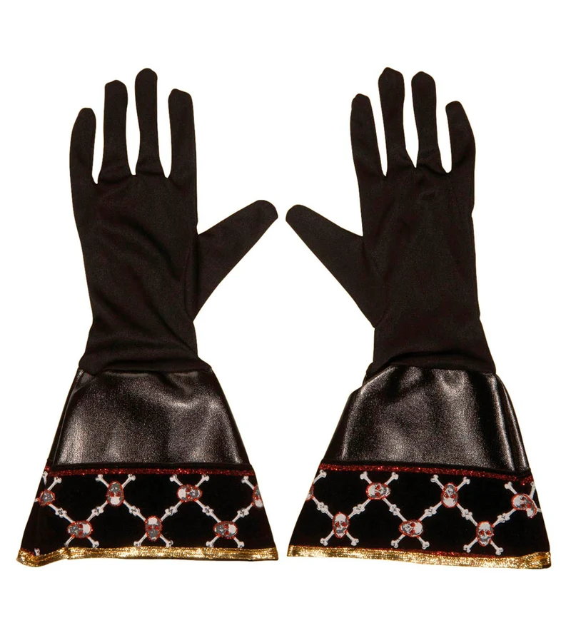 Piraten handschoenen lederlook
