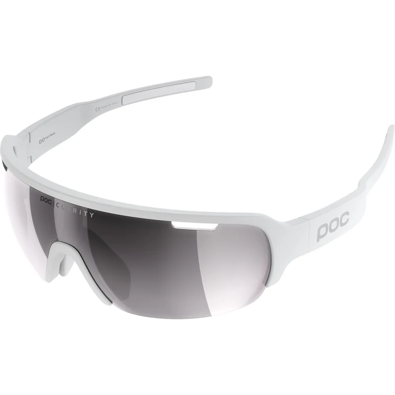 DO Half Blade Clarity Sunglasses with Violet/Silver Mirror Lens