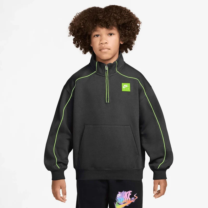 air big kids' 1/4 zip top