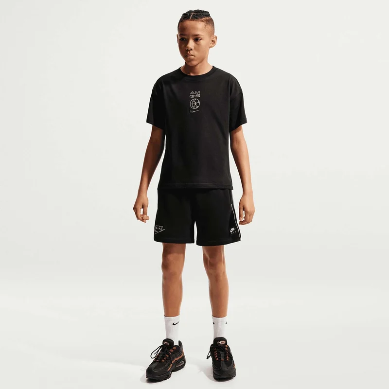 air big kids' fleece korte broek