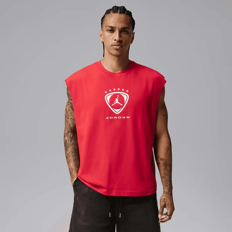 jordan brooklyn men's sleeveless top