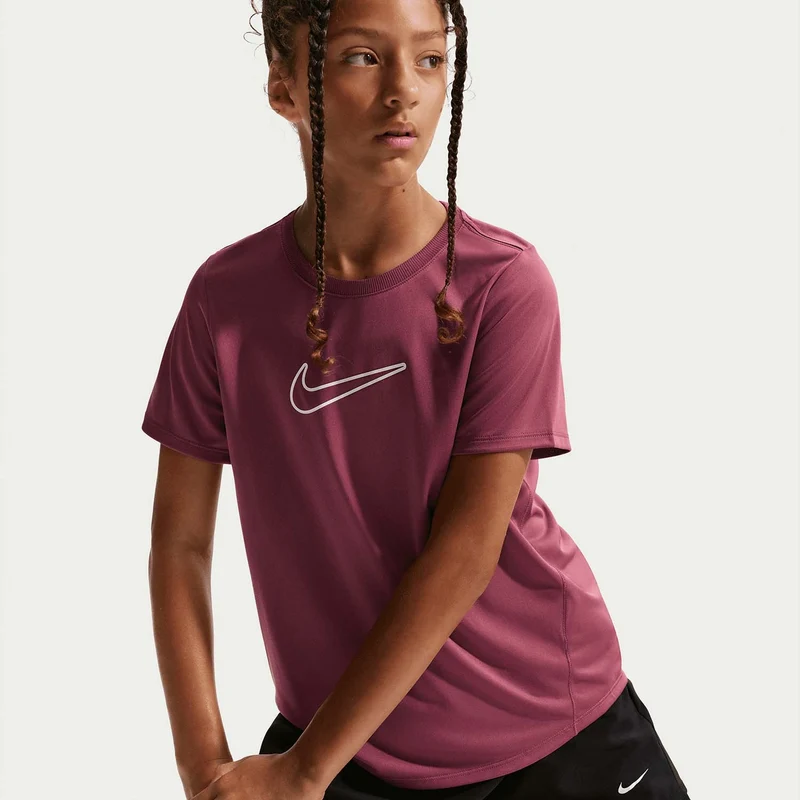 One Fitted Big Kids' Dri-FIT top
