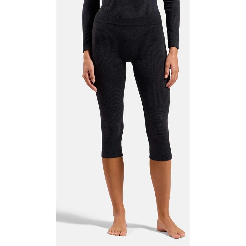 performance wool base layer 3/4 seamless broek
