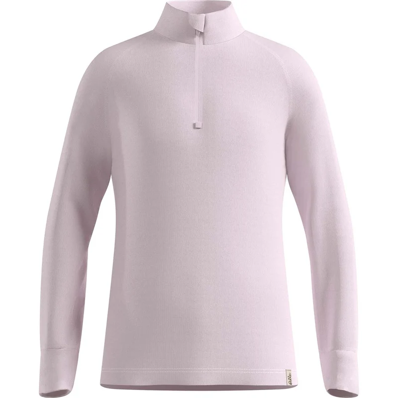 active warm kids base layer turtle neck half-zip shirt
