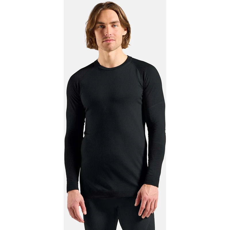 performance wool base layer seamless shirt