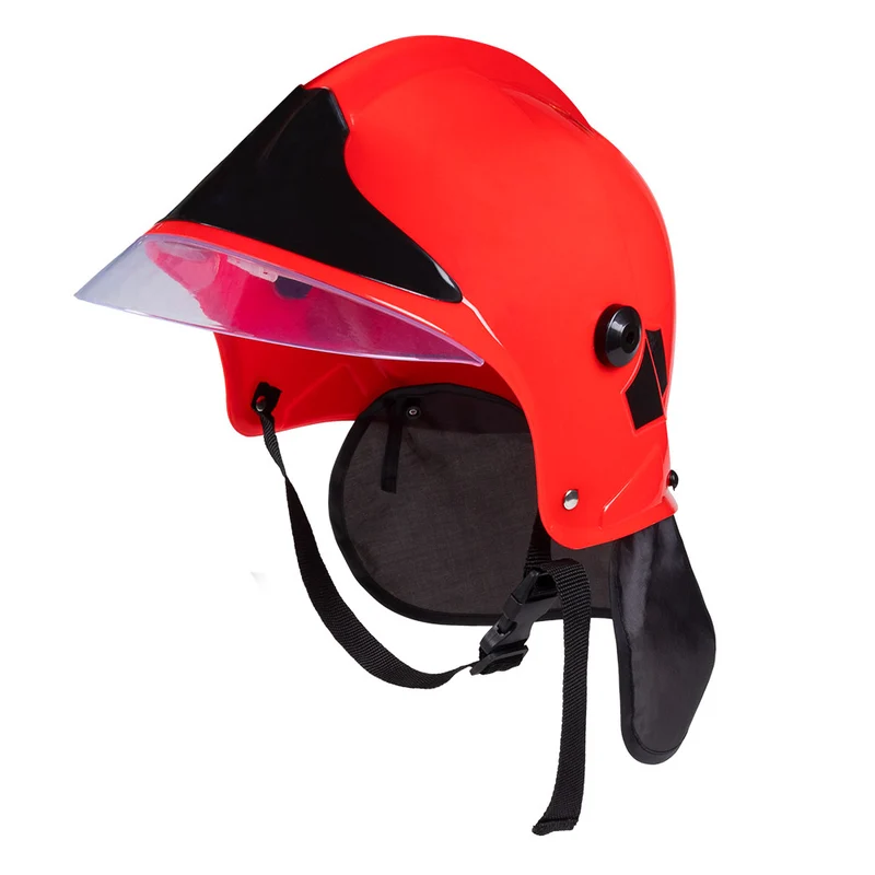 Helm Brandweer rood
