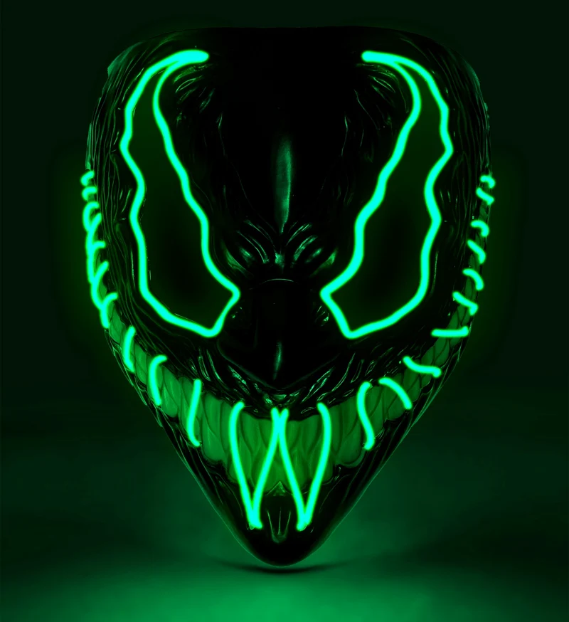 Monster masker led groen