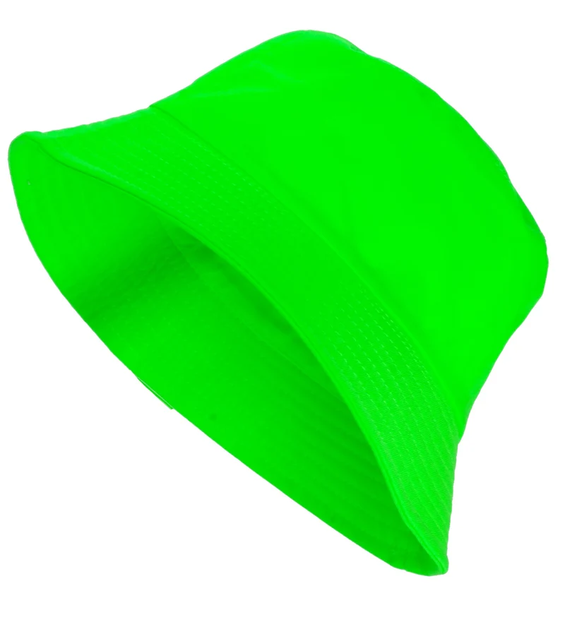 Vissershoedje neon groen