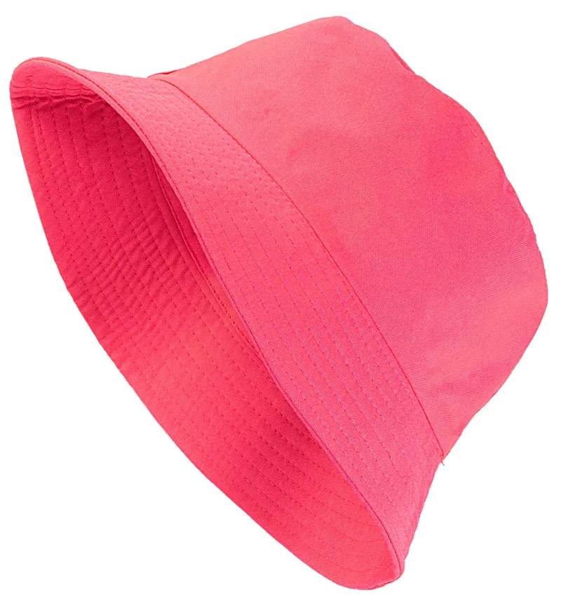 Vissershoedje neon roze