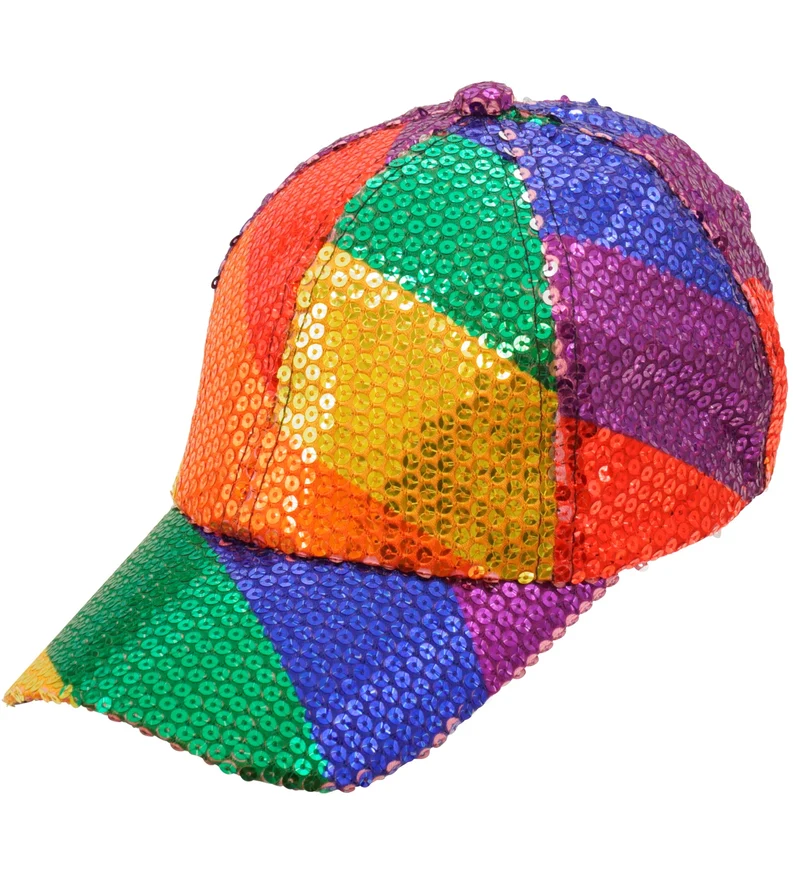 Pet pailletten regenboog