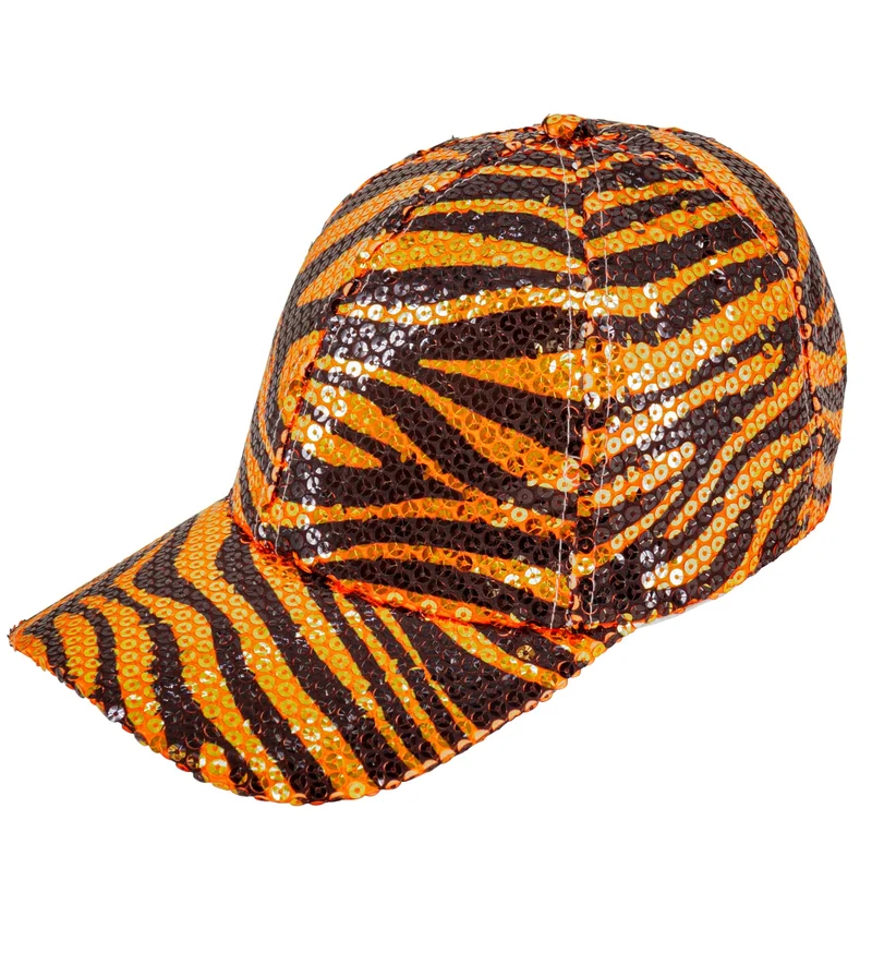 Pet pailletten tijger