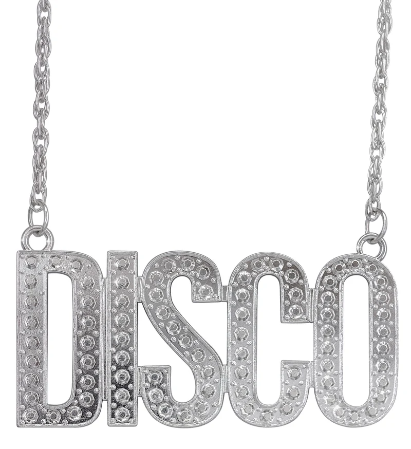 Ketting disco zilver