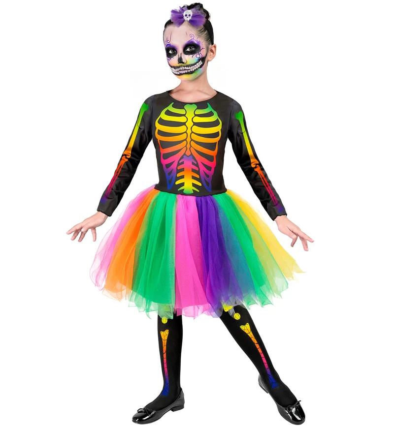 Skelet regenboog kind