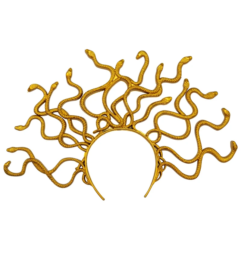 Medusa diadeem goud