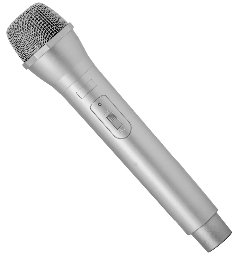 Microfoon zilver
