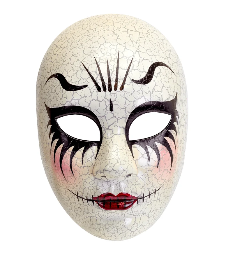 Theater masker Craquelé