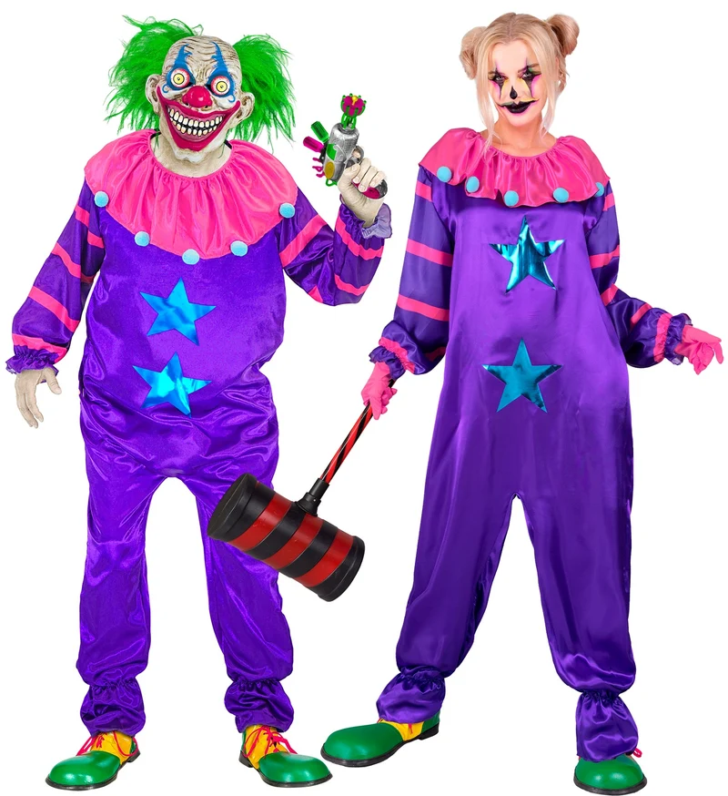 Horror Clown jumpsuit Creapy