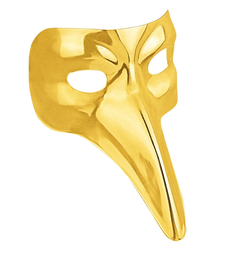 Venetiaans snavel masker goud