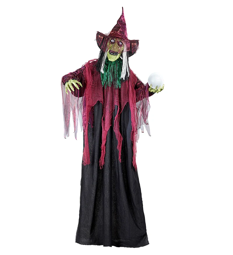 Heksenpop decoratie Halloween 170cm