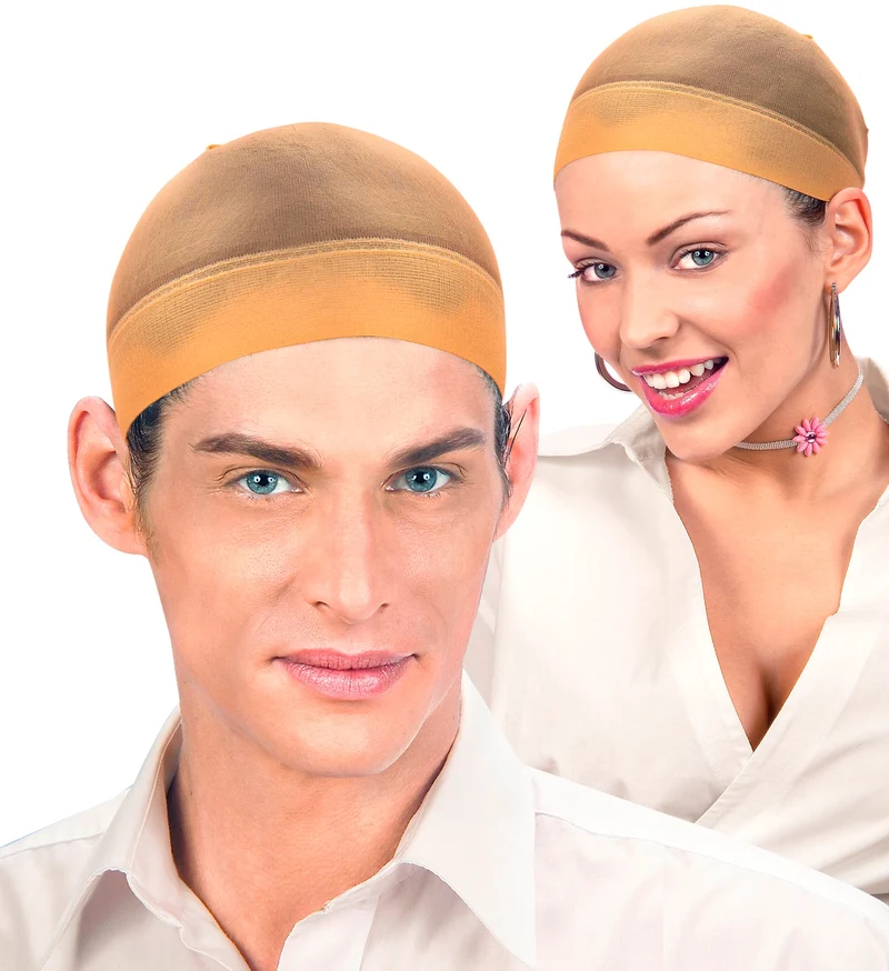 Haarnetje beige pruikenkapje
