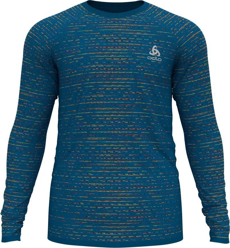 T-shirt L/s Crew Neck Blackcomb Ceramico