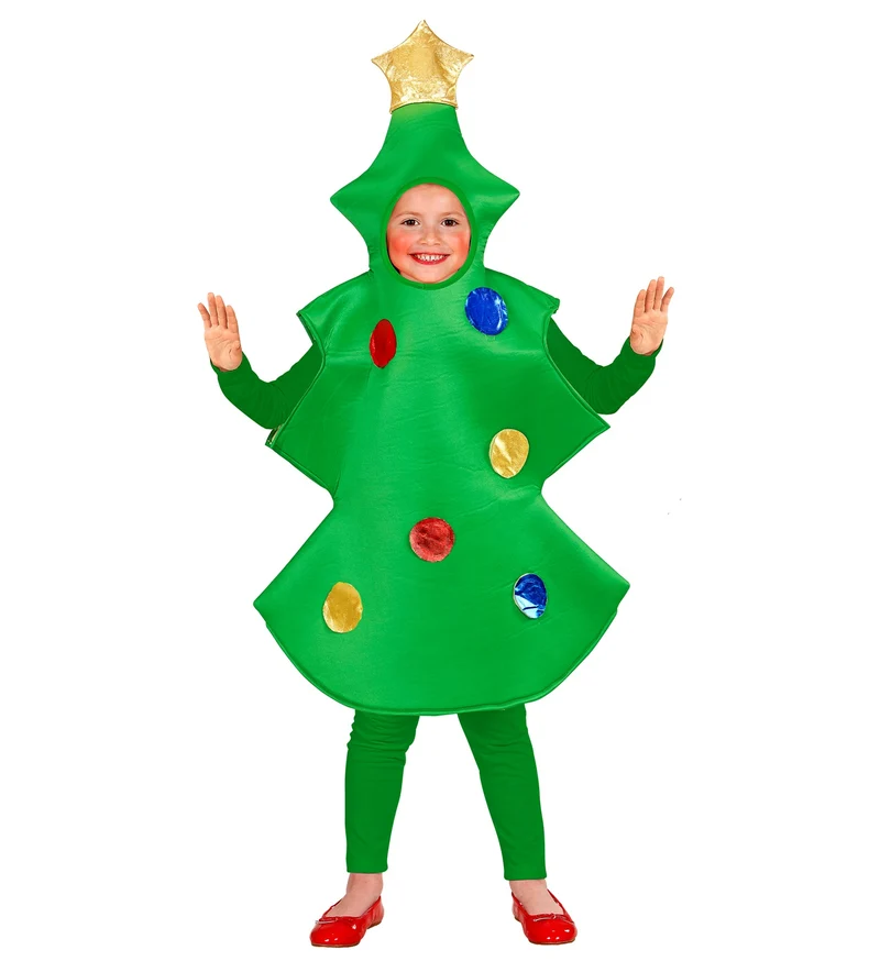 Kerstboom kostuum kind