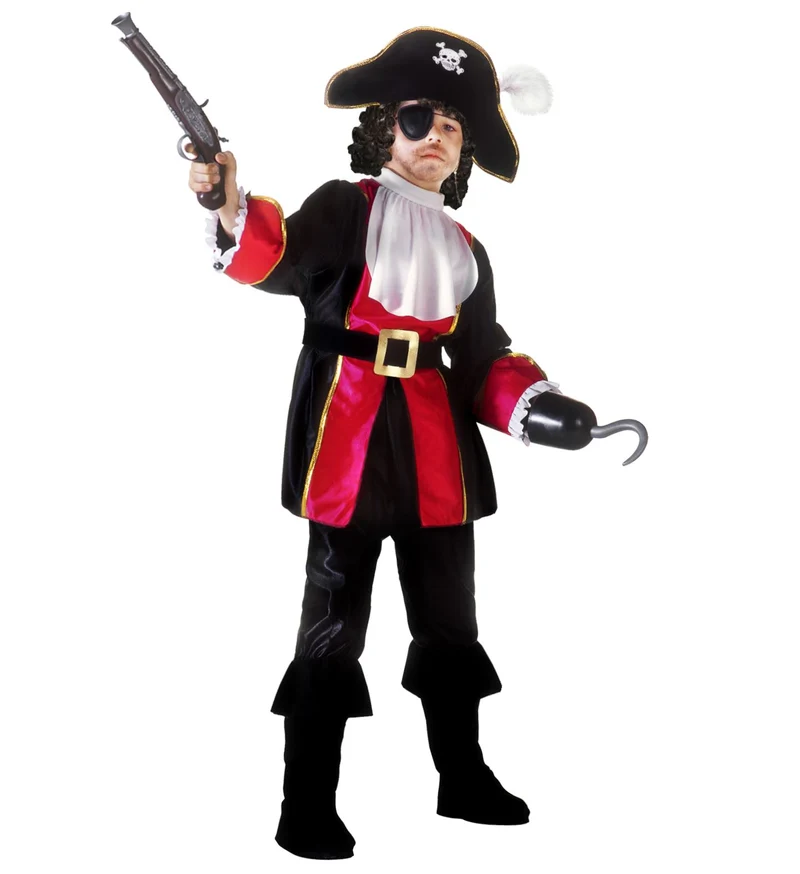 Piraten pak Kapitein Haak kinderen