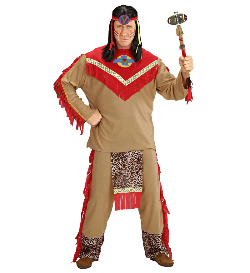 Indiaan kostuum "Sitting Bull"
