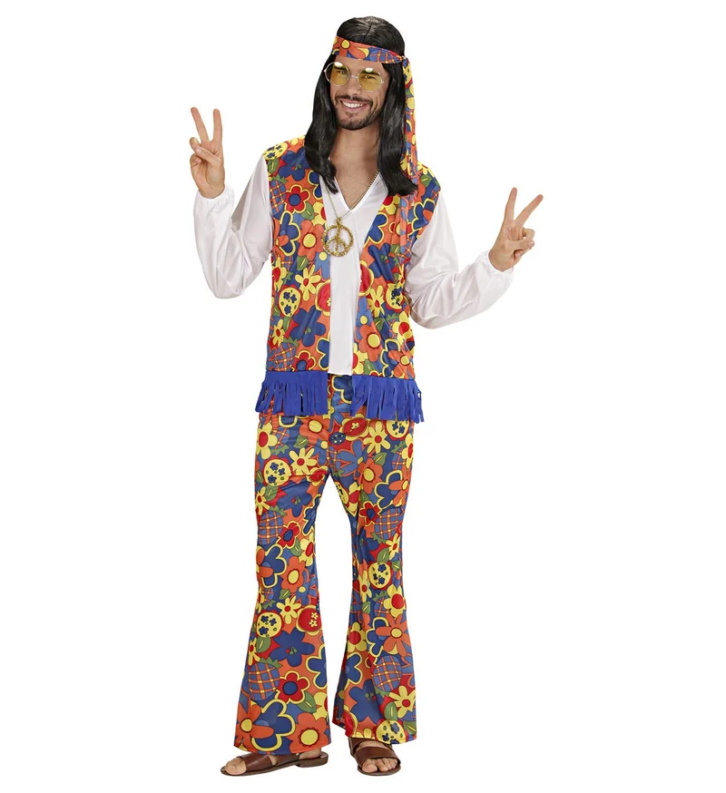 Hippie kostuum Flowers