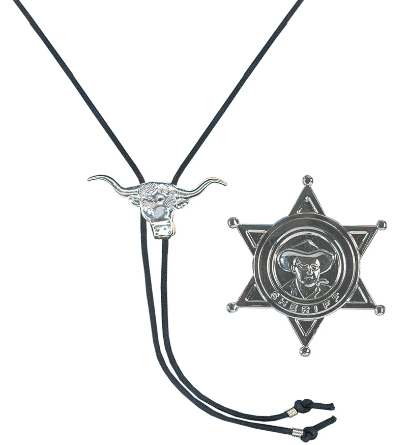 Sherriff ster en ketting cowboy