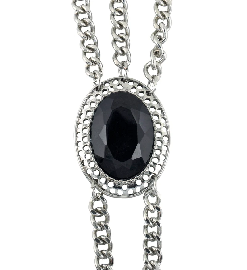 Gotische hand parelketting