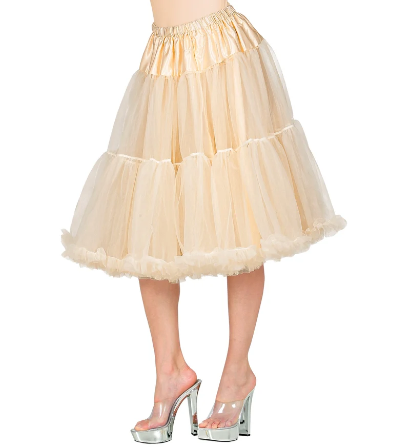 Petticoat creme tule 65cm