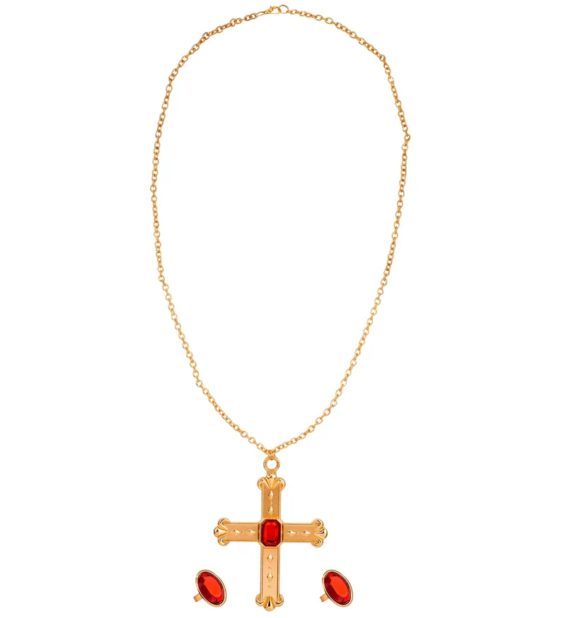 Kardinaal paus kruis met ringen