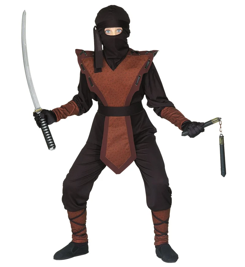 Ninja pak bruin Nuru kind