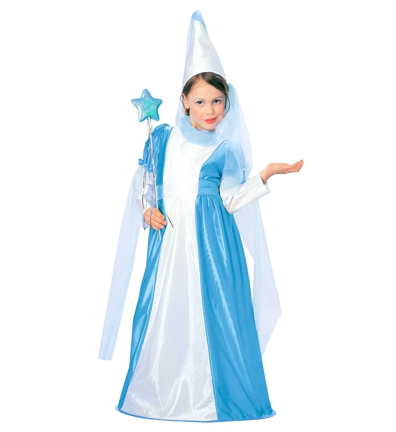 Fee kostuum blauw kinderen