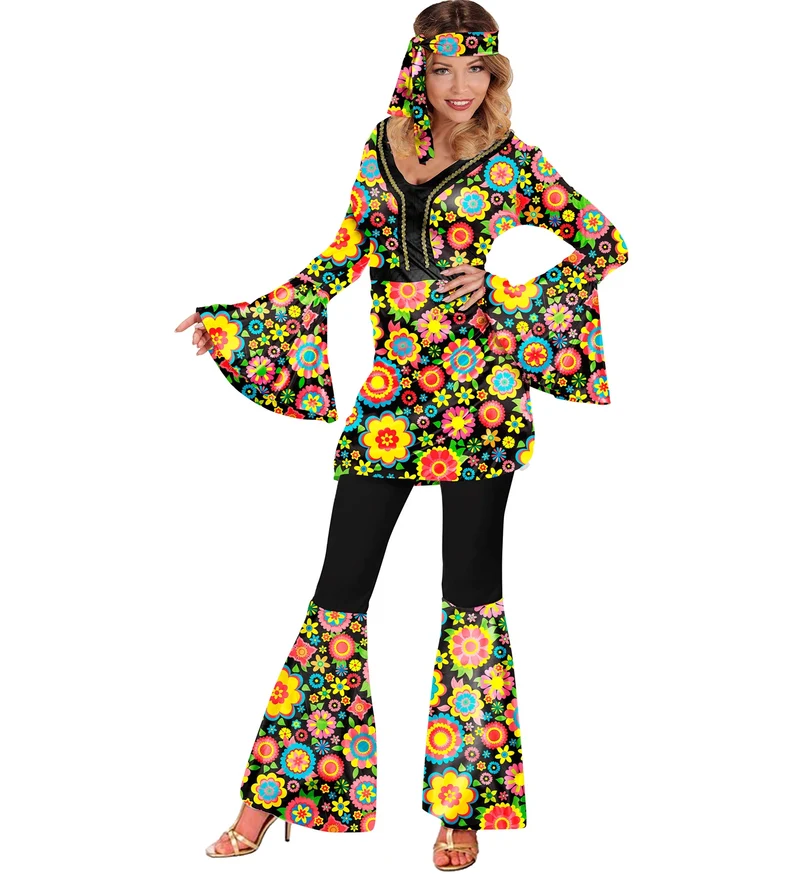 70s Hippie kostuum Linda