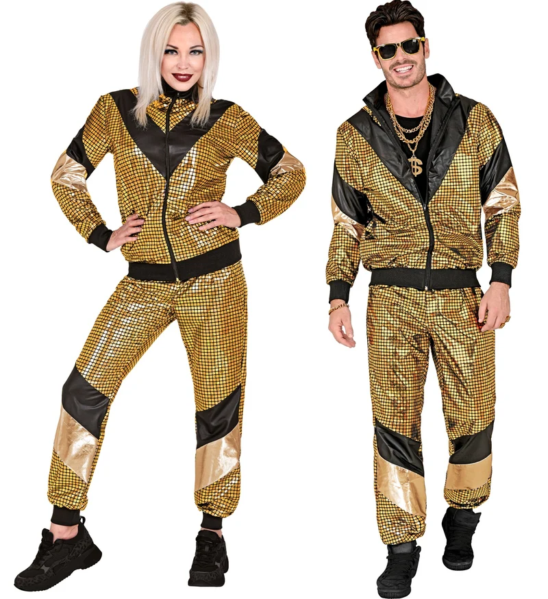 80s Trainingspak goud Mike