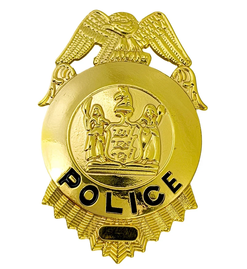 Politie FBI badge goud