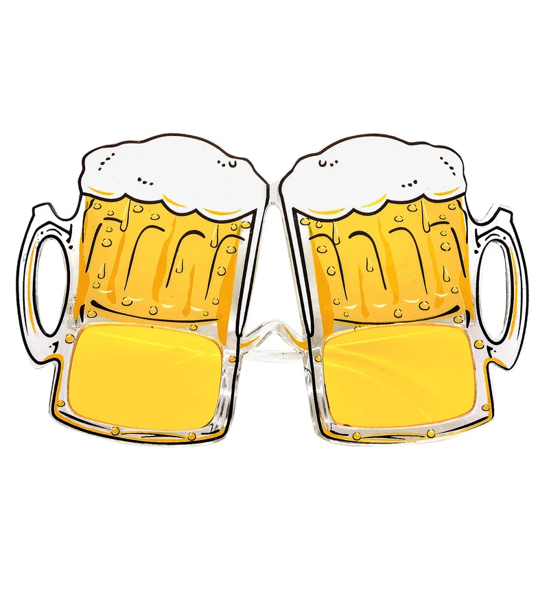 Oktoberfest bril bierglazen