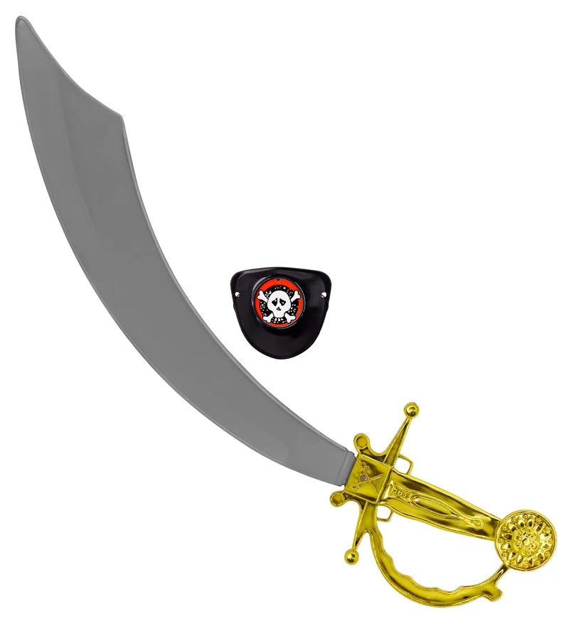 Piratenzwaard met ooglapje