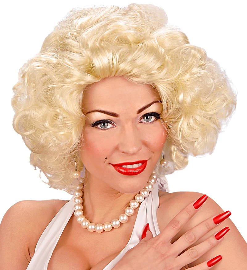 Marilyn Monroe pruik krullen