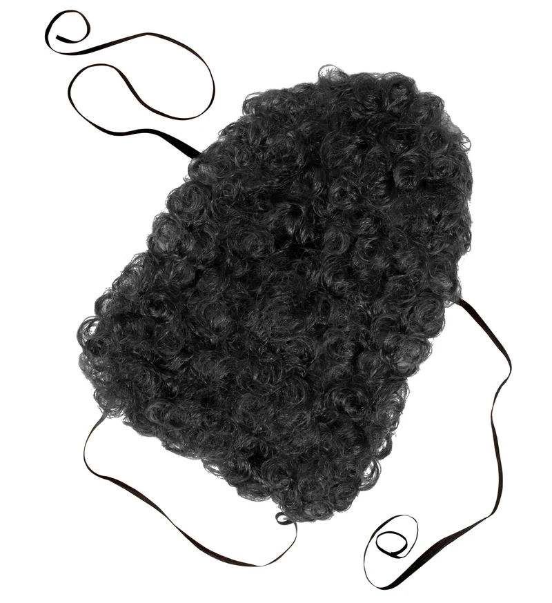 Nep borsthaar zwart